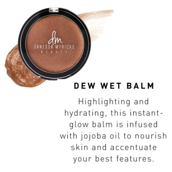 ✅ Danessa Myricks Beauty #HOT WATER Dew Wet Hydrating and Highlighting Balm ✨NIB - Picture 6 of 16